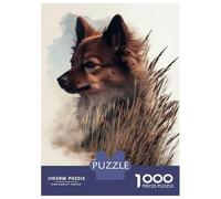 Rompecabezas para Adultos De 1000 Piezas Wolf in The Grass Rompecabezas para Adultos Juego De Ingenio Regalos para Mujeres 70x50cm/1000pcs