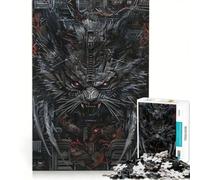 Rompecabezas para Adultos de 1000 Piezas Wolverine Mechanicalfantasy Art Juguetes para armar Reto para completar Colección de Artistas Bellas Artes 50x75cm