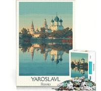 Rompecabezas para Adultos de 1000 Piezas, Yaroslavl, Rusia, Juego práctico, Actividades Divertidas para Hacer en casa, Regalos para Mujeres 38x52cm