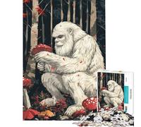 Rompecabezas para Adultos de 1000 Piezas Yeti con Setas Rompecabezas para Adultos Juegos Divertidos Regalos para Mujeres Difícil y desafiante (Tamaño 50x75cm)