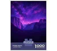 Rompecabezas para Adultos De 1000 Piezas Yosemite Under A Cosmic Sky Rompecabezas para Adultos Juegos Relajantes Difícil Gran Regalo para Jugar 38x26cm/1000pcs