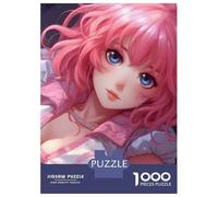 Rompecabezas para Adultos De 1000 Piezas Young Sexy Anime Girl Rompecabezas para Adultos Juguete Decoración De Pared Decoración del Hogar Regalos para Amigos Y Familiares 70x50cm/1000pcs
