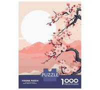 Rompecabezas para Adultos De 1000 Piezas Zen Japanese Landscape Rompecabezas Práctico Juego Regalo De Cumpleaños Cumpleaños Y Navidad 38x26cm/1000pcs