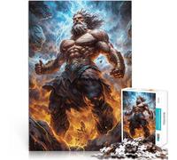 Rompecabezas para Adultos de 1000 Piezas Zeus Ayuda al Cerebro a ejercitar Juguetes adictivos para Cultivar la Paciencia. Apto para Parejas 52x38cm