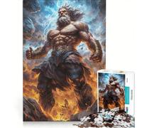 Rompecabezas para Adultos de 1000 Piezas Zeus Juego de ingenio para divertirse en Familia para Fortalecer el Amor Entre Parejas 50x75cm