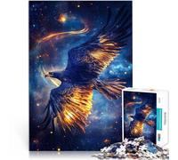 Rompecabezas para Adultos de 2000 Piezas Águila ardiente en el Espacio Juguetes de Juego desafiantes Cumpleaños 70x100cm
