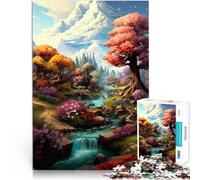 Rompecabezas para Adultos de 2000 Piezas “ Arte paisajístico” Hecho de Papel，para Mayores de 14 años Juego Imposible Toda la Familia.。tamaño：70x100cm