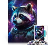 Rompecabezas para adultos de 2000 piezas Astronaute Raton Laveur Family Fun Jigsaws es ideal como regalo para toda la familia de 27.56" x 39.37"