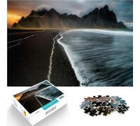 Rompecabezas para Adultos de 2000 Piezas Ciudad turística de Naturaleza de Islandia Análisis y lógica Grandes Regalos y Juguetes 70x100cm