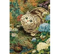 Rompecabezas para adultos de 2000 piezas - coloridos - Rompecabezas para adultos de 2000 piezas - Cute Cats Japanese Retro Painting - Artdécoration Mural