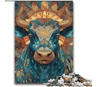 Rompecabezas para Adultos de 2000 Piezas con Pintura de Toro Juego desafiante para Jugar en Familia Toda la Familia 70x100cm