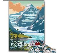 Rompecabezas para Adultos de 2000 Piezas del Parque Nacional Glaciar, Ayuda a ejercitar el Cerebro, Juguetes adictivos para Cultivar la Paciencia, decoración, 70x100cm