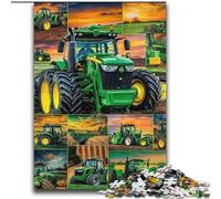 Rompecabezas para Adultos de 2000 Piezas, difícil Collage de Tractor para Mayores de 14 años, Hermoso diseño, Juego, Hermoso diseño, Gran Regalo, 70x100cm