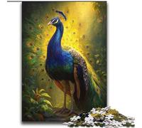Rompecabezas para Adultos de 2000 Piezas, diseño de Pavo Real, desafiante, antiestrés, decoración única para el hogar y Regalos, 70x100cm