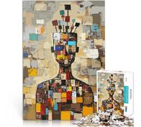 Rompecabezas para Adultos de 2000 Piezas El Hombre Original fijado en los Pensamientos Juegos Juguetes Regalo Una Obra de Arte 70x100cm