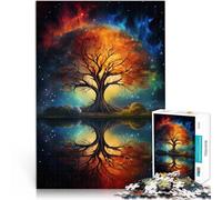 Rompecabezas para Adultos de 2000 Piezas Espacio del árbol Hecho de cartón para Mayores de 14 años para divertirse en Familia Regalo de cumpleaños, Regalos, Arte Mural. tamaño:70x100cm