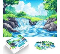 Rompecabezas para Adultos de 2000 Piezas Estructura del Agua Juguetes de Entretenimiento Familiar Gran Regalo para Juegos 70x100cm