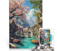 Rompecabezas para Adultos de 2000 Piezas fantasía Brillante Hecho de cartón para y a Partir de 14 años Mejorar la Memoria Regalos para Amigos y Familiares tamaño:70x100cm