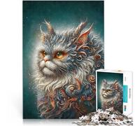 Rompecabezas para Adultos de 2000 Piezas Gato Persa dragón Juguetes de Juego para Regalo Familiar Cumpleaños 70x100cm