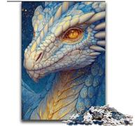 Rompecabezas para Adultos de 2000 Piezas, Hermoso dragón con Galaxia Brillante, para Mayores de 14 años, Juguete Educativo Intelectual descompresor, Gran Regalo, 70x100cm