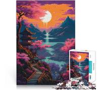 Rompecabezas para Adultos de 2000 Piezas increíble Paisaje Nocturno Juegos Juguetes Regalo Regalos para Amigos y Familiares 70x100cm