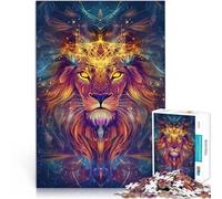 Rompecabezas para Adultos de 2000 Piezas “león Sagrado” Hecho de Papel,para y a Partir de 14 años desafío Educativo Ideas de Regalos。tamaño:70x100cm/27.5x39.3pulgada