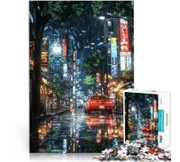 Rompecabezas para Adultos de 2000 Piezas Noche lluviosa en Tokio Juguete de desafío de Juego Educativo decoración de Pared 70x100cm