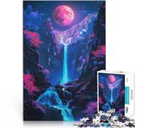 Rompecabezas para Adultos de 2000 Piezas Noches serenas de neón Matar el Tiempo en Vacaciones en casa Regalo de cumpleaños 70x100cm