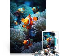 Rompecabezas para Adultos de 2000 Piezas Paraíso del pez Payaso Juguetes de Juego para Regalo Familiar Regalo para cumpleaños 70x100cm