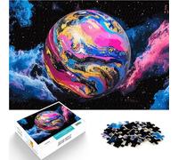 Rompecabezas para Adultos de 2000 Piezas Planeta Espacial Abstracto desafío Educativo Actividades Divertidas en casa, Regalos de cumpleaños, Regalos de Viaje, 70x100cm