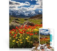 Rompecabezas para Adultos de 2000 Piezas Póster de montañas de Primavera Regalos de Juegos desafiantes Apto para Parejas 70x100cm