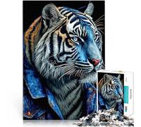 Rompecabezas para Adultos de 2000 Piezas Tigre Juguetes adictivos Que desafían la Inteligencia Cerebral para la decoración del hogar 70x100cm