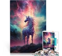 Rompecabezas para Adultos de 2000 Piezas Unicornio mágico Desafío difícil para aliviar el estrés Regalo para cumpleaños 70x100cm