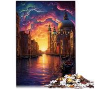 Rompecabezas para adultos de 2000 piezas Venecia, Italia, Juego educativo, Juguete de desafío, Juego de rompecabezas estimulante y juego familiar, 27.56" x 39.37" para 14 años