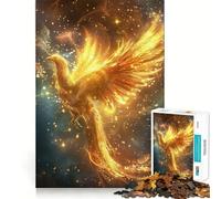 Rompecabezas para Adultos de la Criatura legendaria Fénix, 1000 Piezas, Juguete para ejercitar la Mente, Ideal para Relajarse y armar una Imagen, Regalo artístico (38x26cm)
