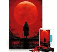 Rompecabezas para Adultos Eclipse del Caballero Sombrío de 1000 Piezas Fortalece la Memoria Arte de Bordes limpios y tranquilos Coleccionable 38x52cm