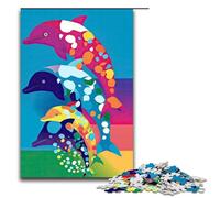 Rompecabezas para Adultos Ecos del Mar 1000 Piezas Rompecabezas Gran Regalo Adecuado para Adolescentes de 14 años en adelante 75x50cm