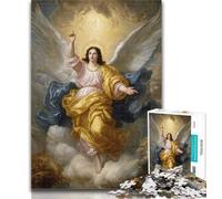 Rompecabezas para Adultos El Arcángel Gabriel Rompecabezas para Adolescentes 1000 Piezas, Juegos de relajación Toda la Familia 26x38cm