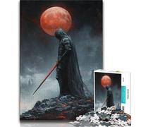 Rompecabezas para Adultos El Caballero Solitario de 1000 Piezas Ayuda a ejercitar el Cerebro Juguetes adictivos para Cultivar la Paciencia y la interacción Entre Padres e Hijos (50x75cm)