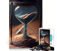 Rompecabezas para Adultos El Universo del Tiempo de 1000 Piezas Desarrolla la Memoria y es Divertido Corte de Alta precisión Fácil de Aprender Disfrute en Familia (38x52cm)