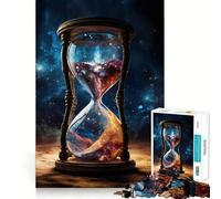Rompecabezas para Adultos El Universo del Tiempo de 1000 Piezas Juego de lógica con Cortes de precisión y Bordes Lisos reuniones Familiares (50x75cm)