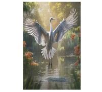 Rompecabezas para adultos en ángel pequeño lindo rompecabezas de madera de 1000 piezas difíciles y de desafío para niños, juego familiar divertido (78×53cm)