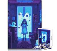 Rompecabezas para Adultos Encuentro fantasmal, 1000 Piezas, Juego Educativo con desafío, opción emotivo, tamaño 38x26cm