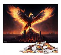 Rompecabezas para Adultos, Fénix de Las Cenizas, Rompecabezas para Adultos, Juguete Educativo de Madera de 1000 Piezas, Rompecabezas Imposible para Mayores de 12 años, de Rompecabezas difícil