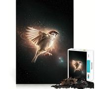 Rompecabezas para Adultos Gorrión en el Espacio de 1000 Piezas Un Juego de ingenio para el hogar Un Regalo Memorable 50x75cm