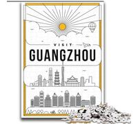 Rompecabezas para Adultos Guangzhou China Juegos educativos Juego Educativo para cumpleaños, Navidad y para Mayores de 14 años (38x52cm) 1000 Piezas