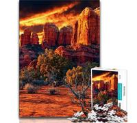 Rompecabezas para Adultos: Hermoso río de montaña 1000 Piezas Juego Familiar Regalo de cumpleaños Dificultad Alta 50x75cm