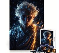 Rompecabezas para Adultos Joven con energía Radiante de 1000 Piezas Desarrolla la Memoria, es un pasatiempo Tranquilo y con Bordes limpios (38x26cm)