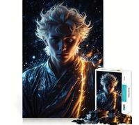 Rompecabezas para Adultos Joven con Energía Radiante de 1000 Piezas,Juego de estimulación cognitiva,diseño Ajustado sin Huecos,Regalo de cumpleaños,Juguete para ejercitar la Mente (38x52cm)