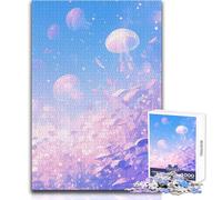 Rompecabezas para Adultos La Tierra de Las Medusas, 1000 Piezas, Juego Educativo con desafío, opción emotivo, tamaño 38x26cm